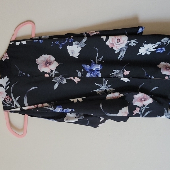 𝅺DEX Floral Cold Sholder Blouse US M - Picture 3 of 8